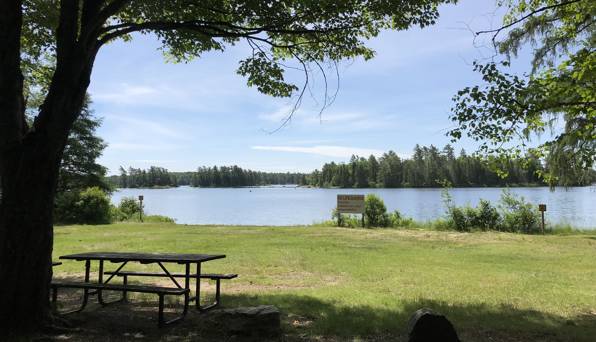 Eagle Lake South River Circle Route Bike Cottage Country